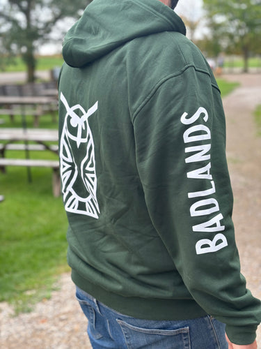 Badlands Green Pullover Hoodie